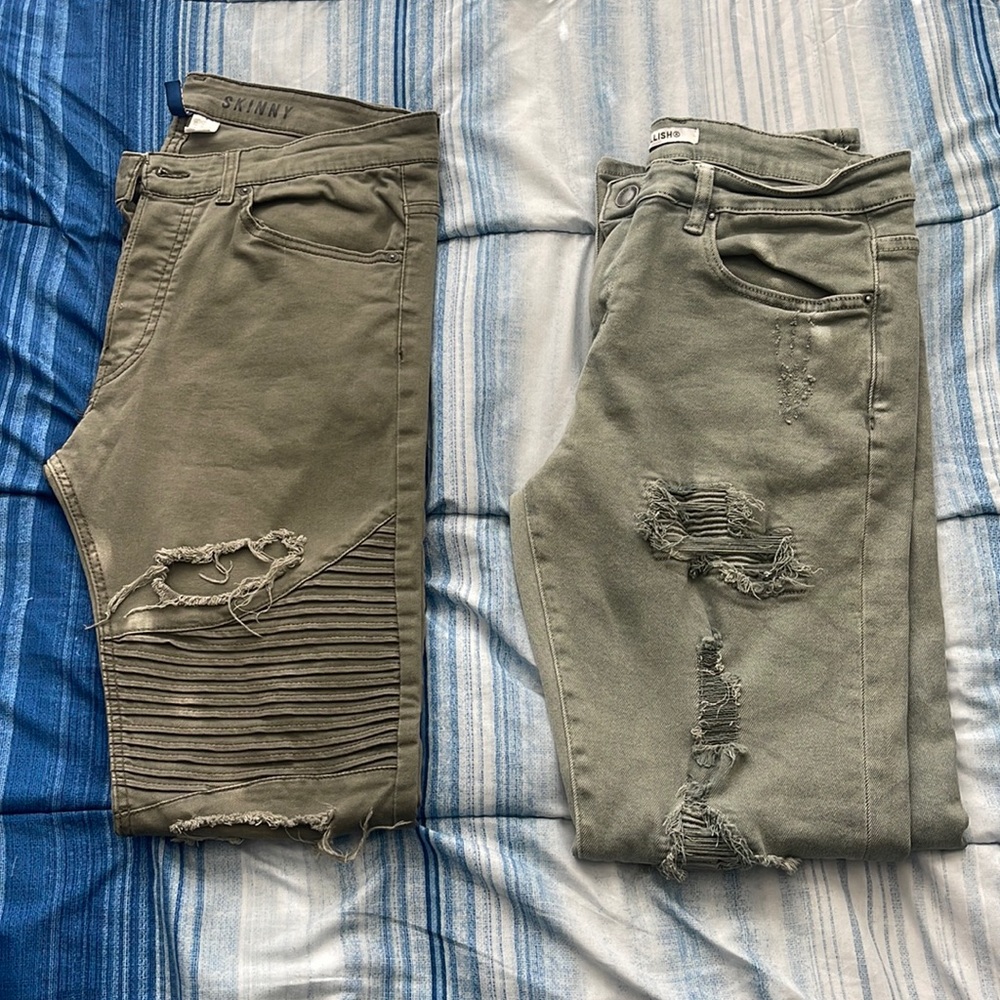Mens skinny jeans bundle. 2 for $60